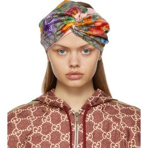 Gucci Multicolor floral headband